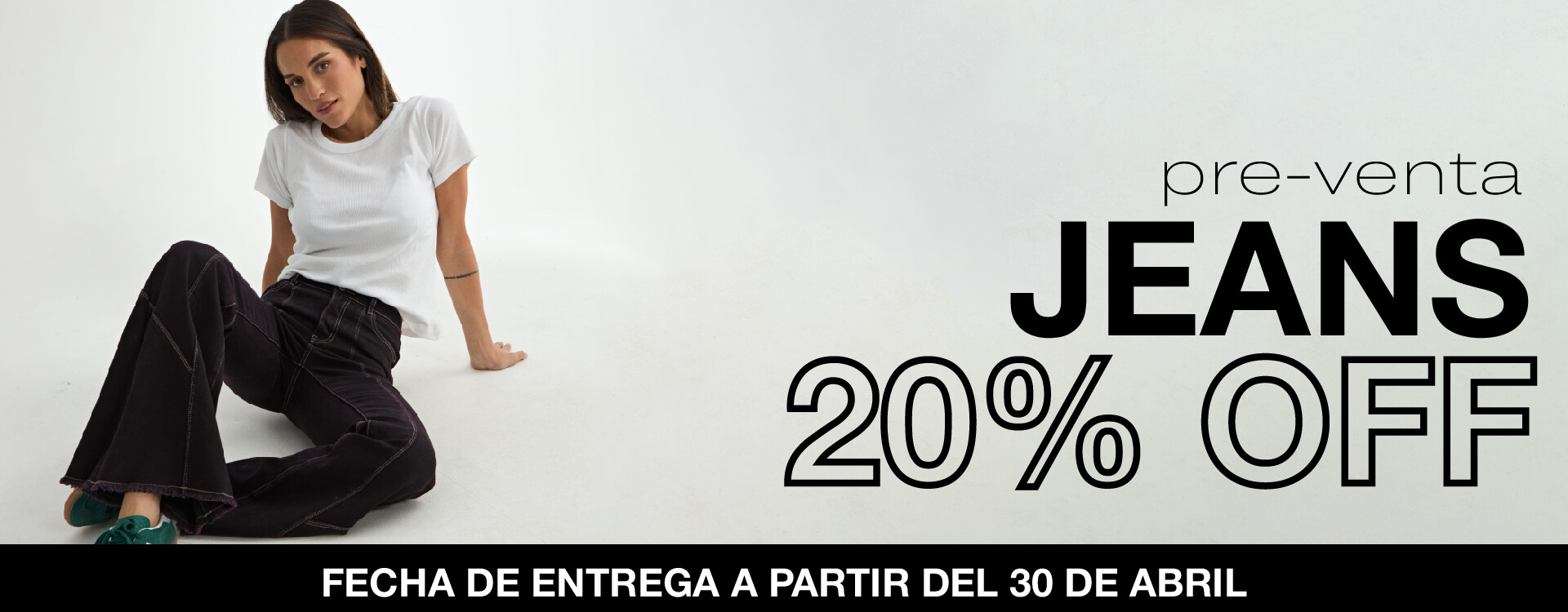 JEANS 20 % OFF
