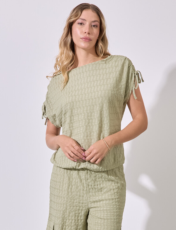 Blusa Texturada VERDE