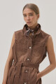 Chaleco Willow Marron