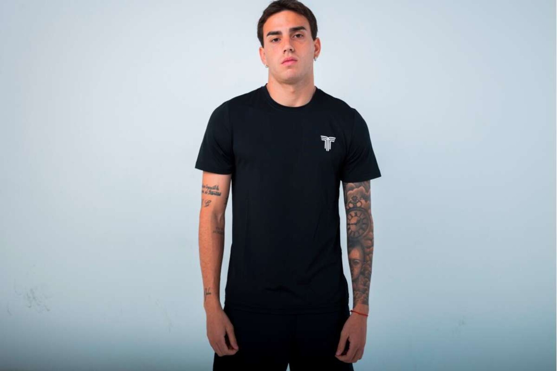 Remera Tiffosi Sport de Hombre - Negro 