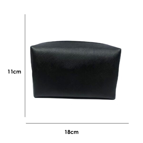 Necessaire rectangular negro