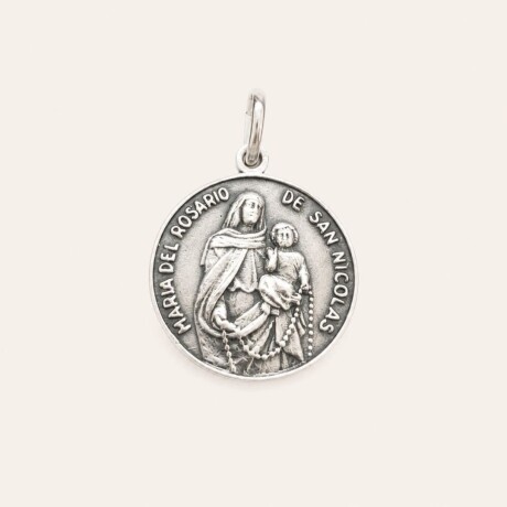 Medalla Maria del Rosario - Plata 925 Medalla Maria del Rosario - Plata 925