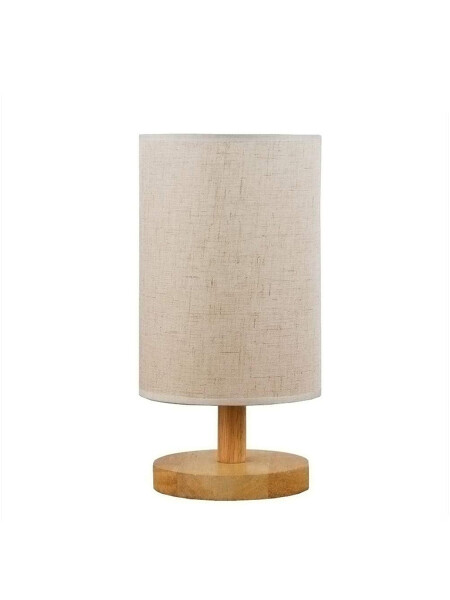 LAMPARA DE MESA MADERA