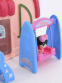 SET CASITA DE MUÑECA CON ACCESORIOS MULTICOLOR