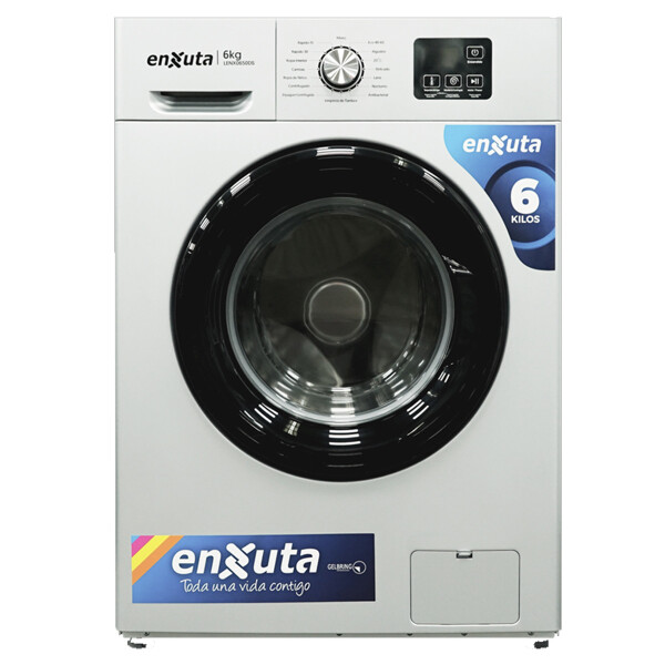 LAVARROPAS CARGA FRONTAL ENXUTA 6KG INOX LENX0650DS LAVARROPAS CARGA FRONTAL ENXUTA 6KG INOX LENX0650DS