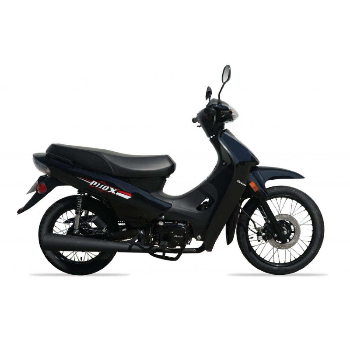 Moto Baccio Cub P110 X - Negro 