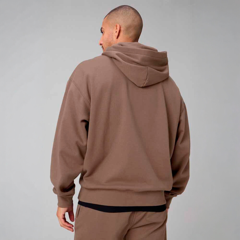Polera The Go-To Oversized Hoodie Hombre Truffle
