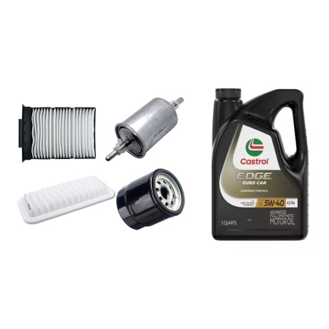 KIT DE FILTROS Y ACEITE 5W40 CASTROL Kit De Filtros Y Aceite 5w40 Castrol