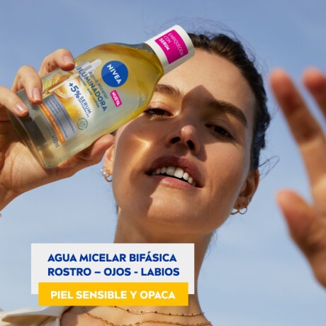 Nivea Agua Micelar Iluminadora +5% Sérum Vitamina C & E 400 ml | Limpieza, Luminosidad y Antioxidantes Nivea Agua Micelar Iluminadora +5% Sérum Vitamina C & E 400 ml | Limpieza, Luminosidad y Antioxidantes