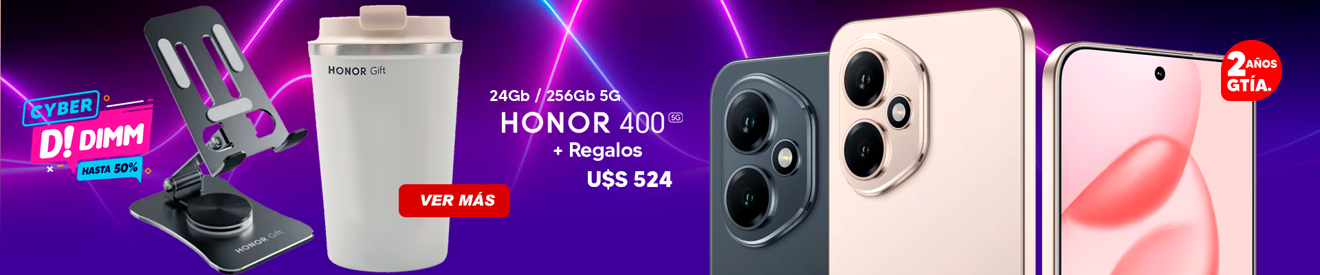 Honor 400 en oferta + regalo