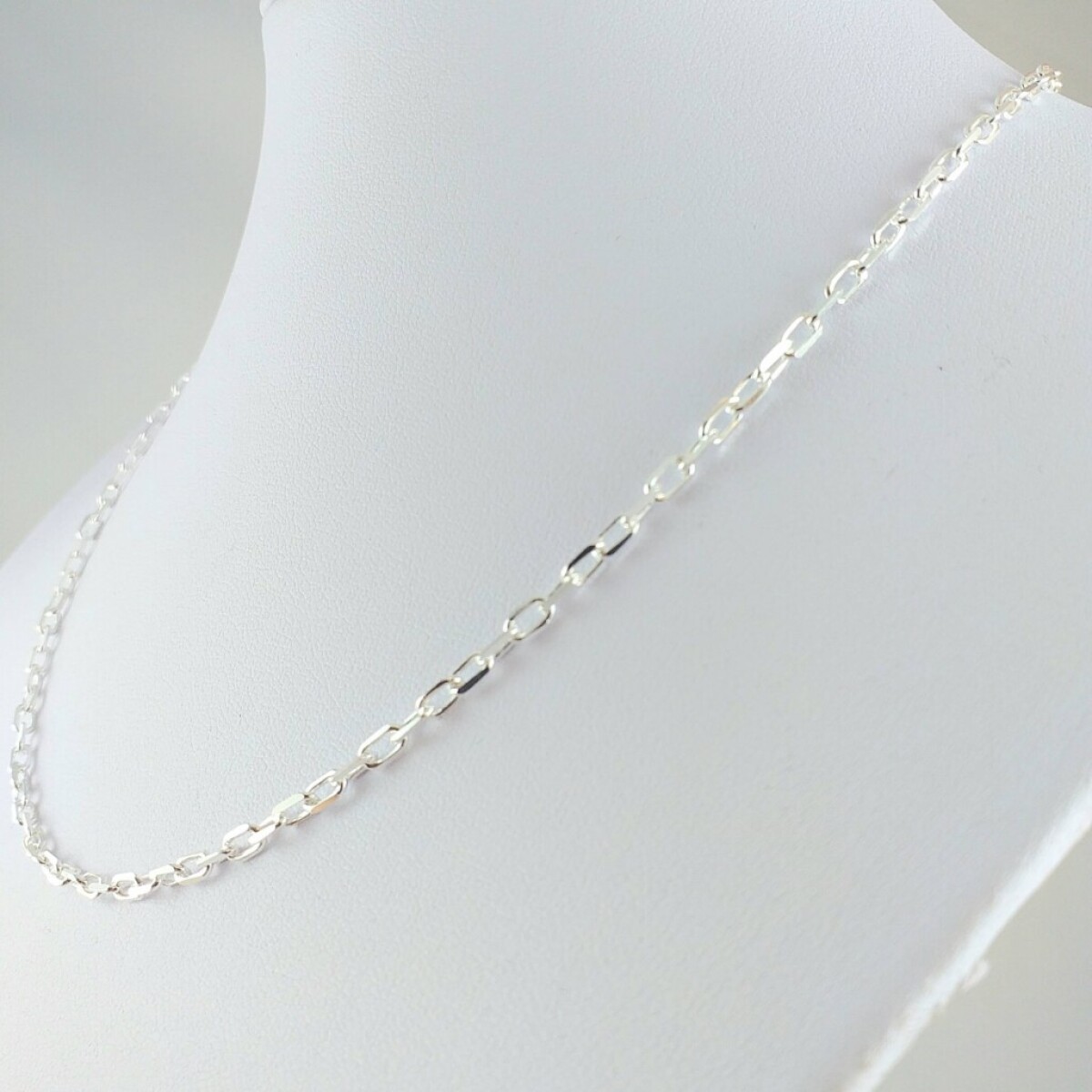 Cadena de Plata 925 Modelo Forcet Italiana - Espesor 0.80 mm 