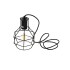 Lampara Techo Colgante Jaula Metal Vintage Retro Luz Aplique Artefacto Imback Color Negro Lampara Techo Colgante Jaula Metal Vintage Retro Luz Aplique Artefacto Imback Color Negro