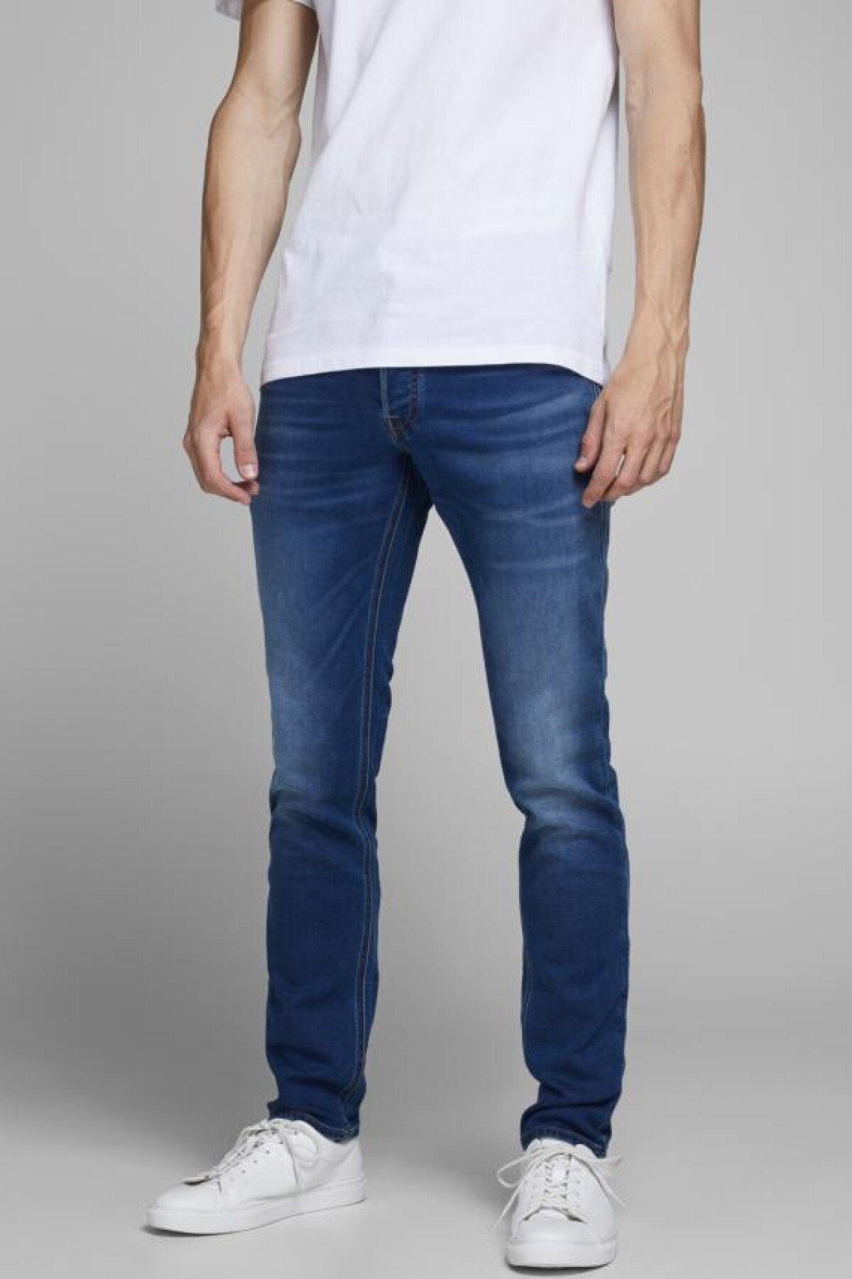 Jeans Slim Fit "glenn" Clásico Blue Denim