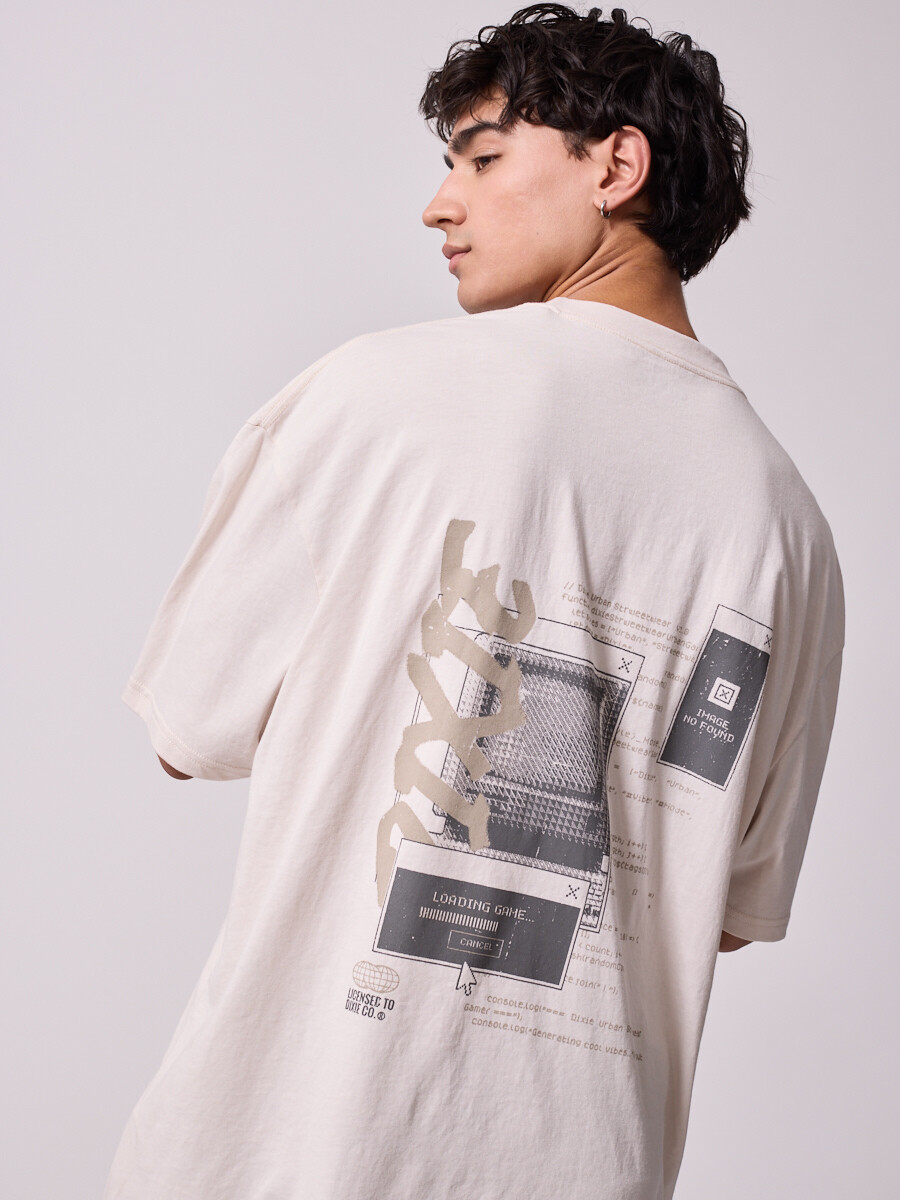 T-SHIRT GASTEL DIXIE Beige