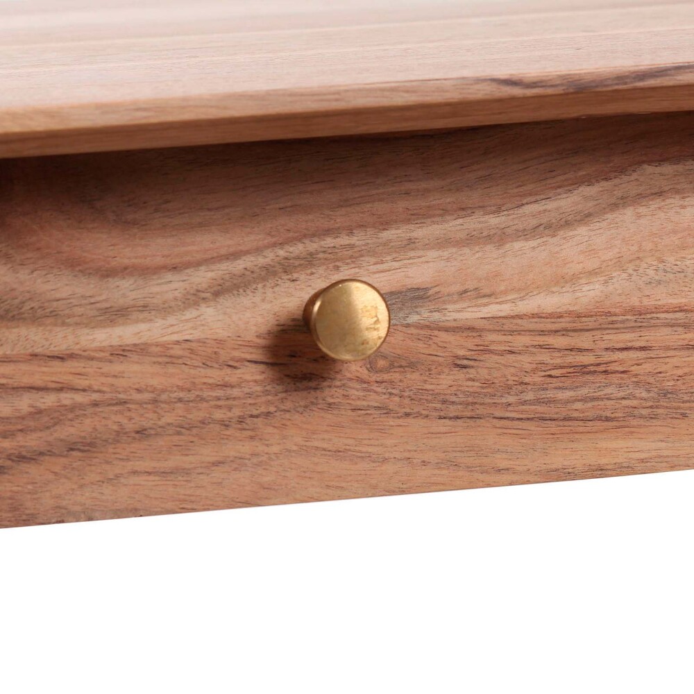 CONSOLA MADERA NATURAL-BEIGE LIGHTHOUSE NATURAL