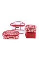 Set Necessaire Oreiro Bordeaux