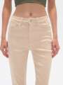 Pantalon Calendre Beige Claro