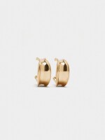 Aros Abiertos Con Bordes dorado