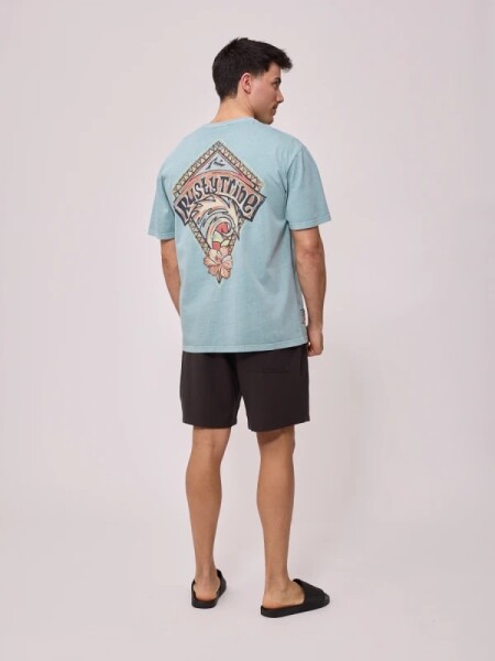 T-SHIRT RUSTY ALORIN VERDE