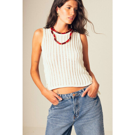 Musculosa Chani Off White