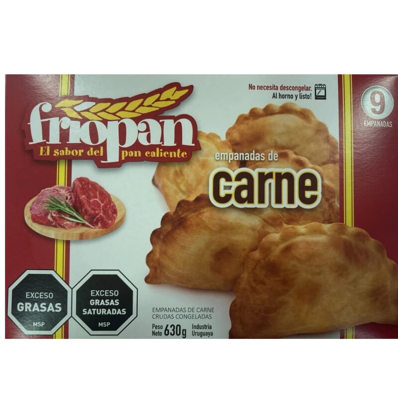 EMPANADAS DE CARNE X 9 FRIOPAN EMPANADAS DE CARNE X 9 FRIOPAN