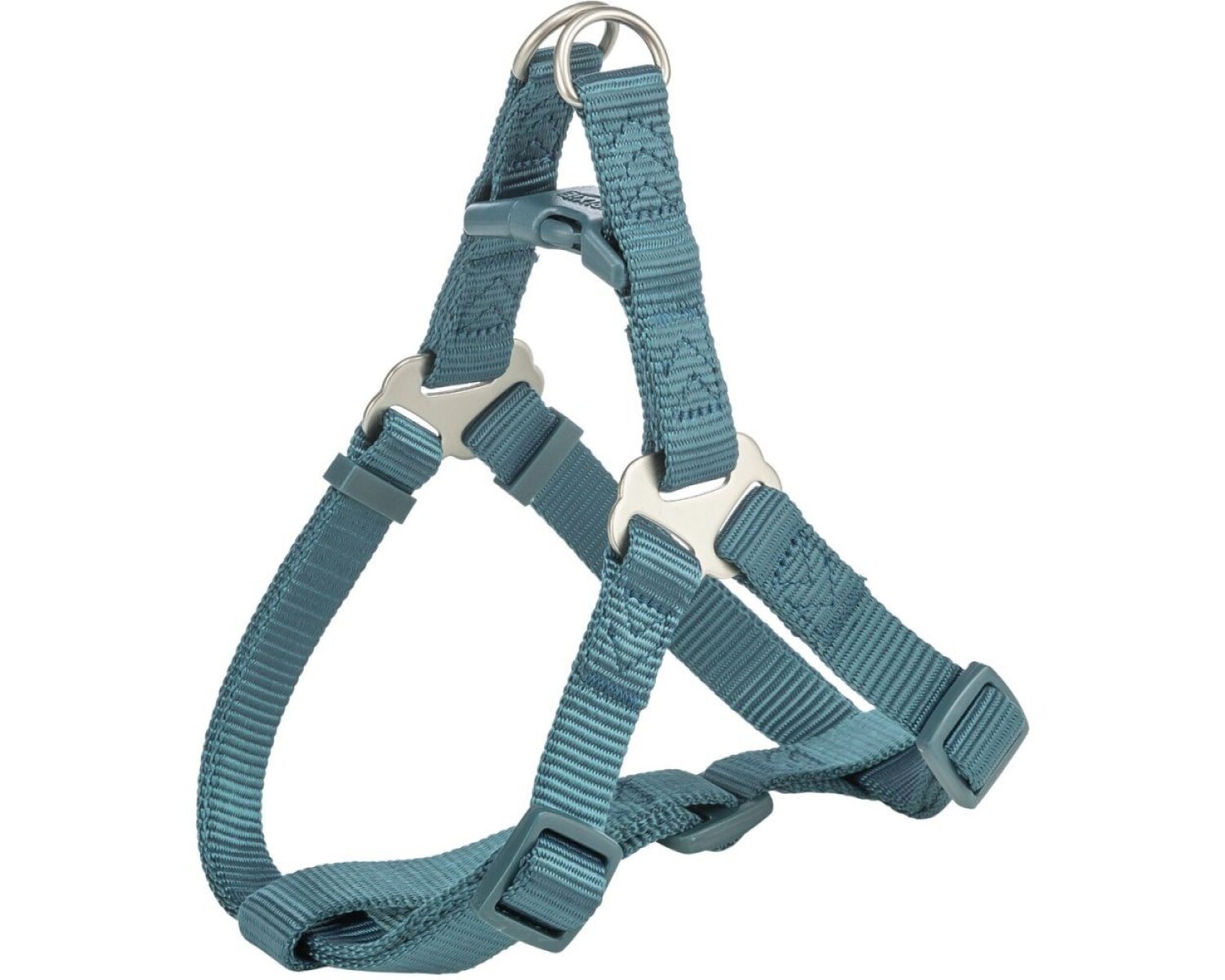 PREMIUM ONE TOUCH HARNESS, M: 50–65 CM/20 MM, PETROL 
