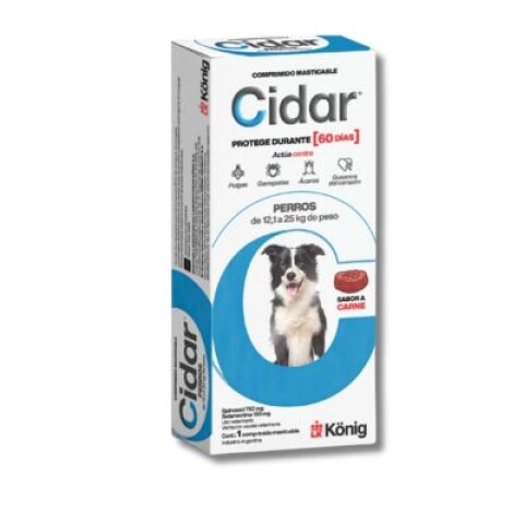 CIDAR PERROS 12,1 A 25 KG Unica