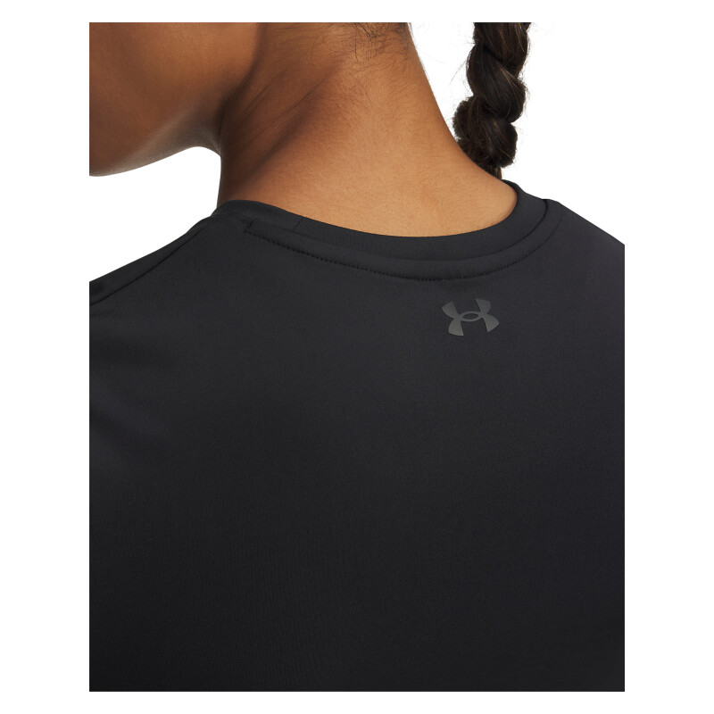 REMERA UA MOTION FITTED SS Mujer 6012290-001 Negro