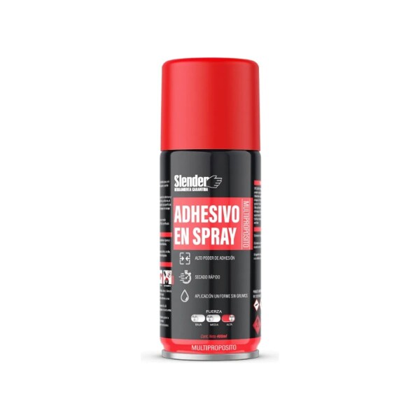 PEGAMENTO CONTACTO AEROSOL 400ML SLENDER Pegamento Contacto Aerosol 400ml Slender