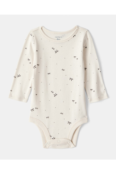 Set dos piezas de algodón, jumper y body, diseño lazos Set dos piezas de algodón, jumper y body, diseño lazos