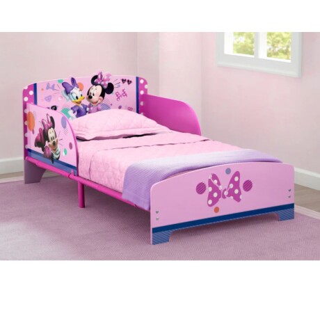 Cama de madera interactiva Minnie Mouse Disney ROSADO