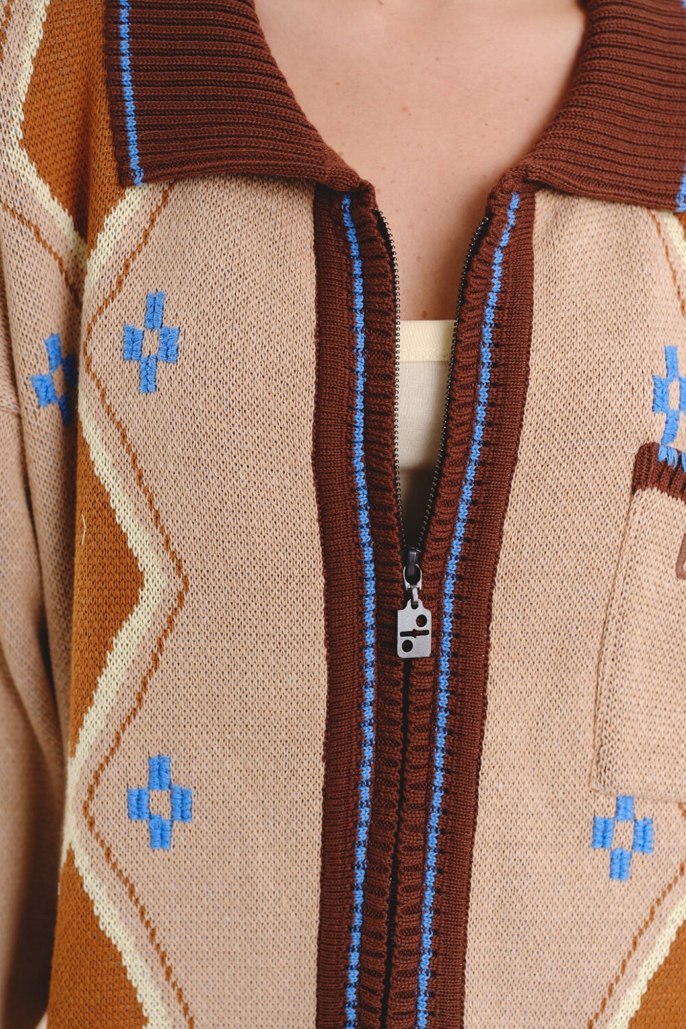 Campera Confeti Beige