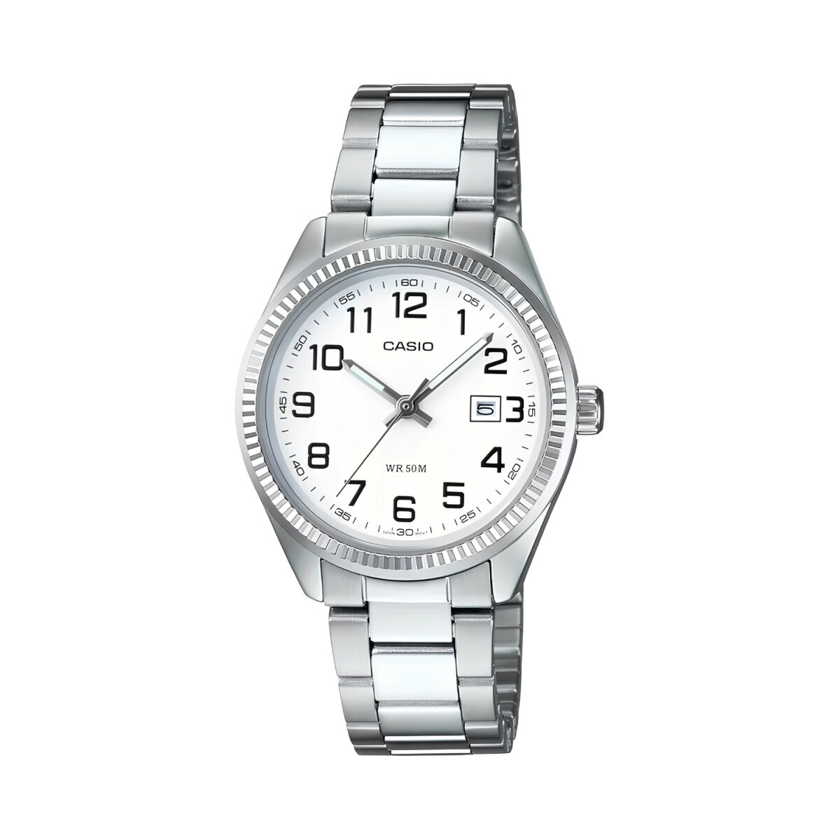 Reloj análogo Casio malla en acero Modelo LTP1302D7BVDF 
