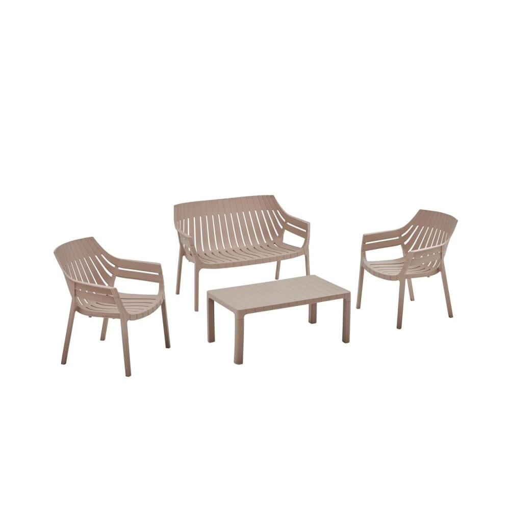 Set de Living Exterior Mileto - Polipropileno Set de Living Exterior Mileto - Polipropileno