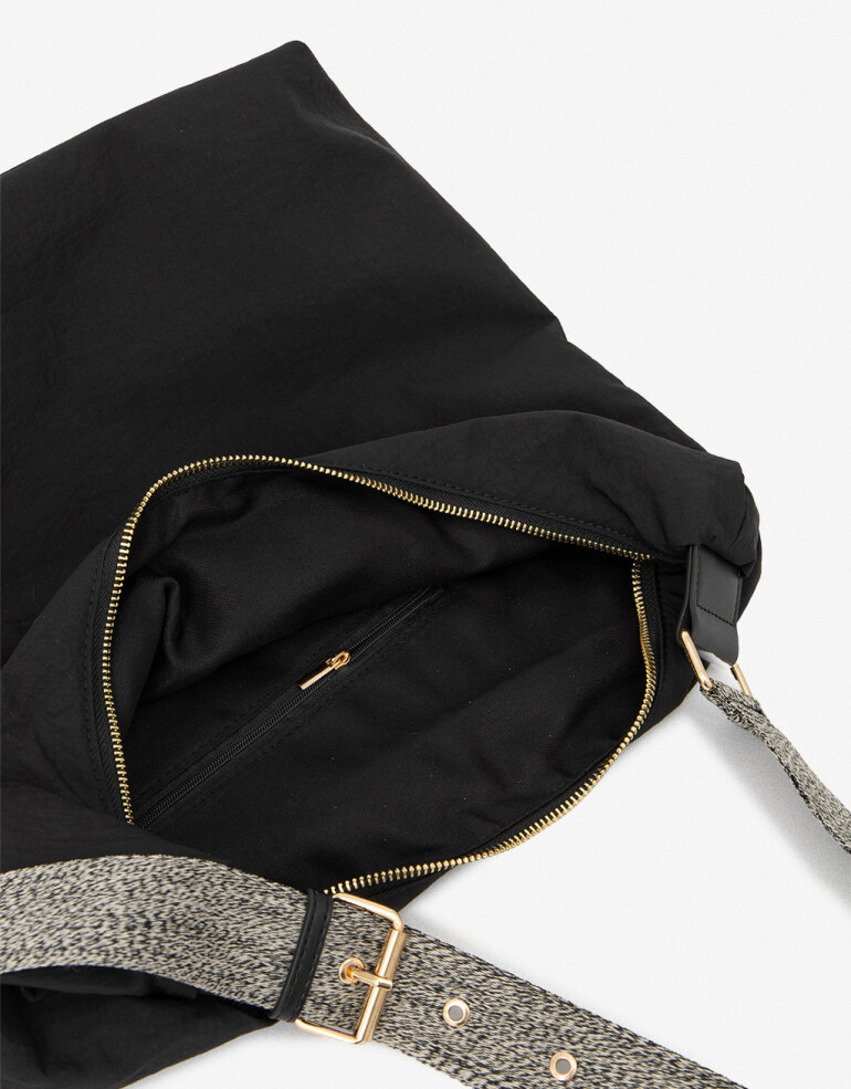Saca Cartera Formato Saca Rue Du Voyage - Negro