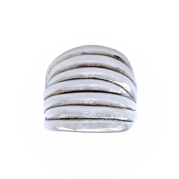 Anillo Tiras-Plata 925 Inflada-Sin Piedra-AN3001 sinpiedra