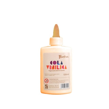 Cola Vinílica Escolar Ilustra 40 gr Naranja