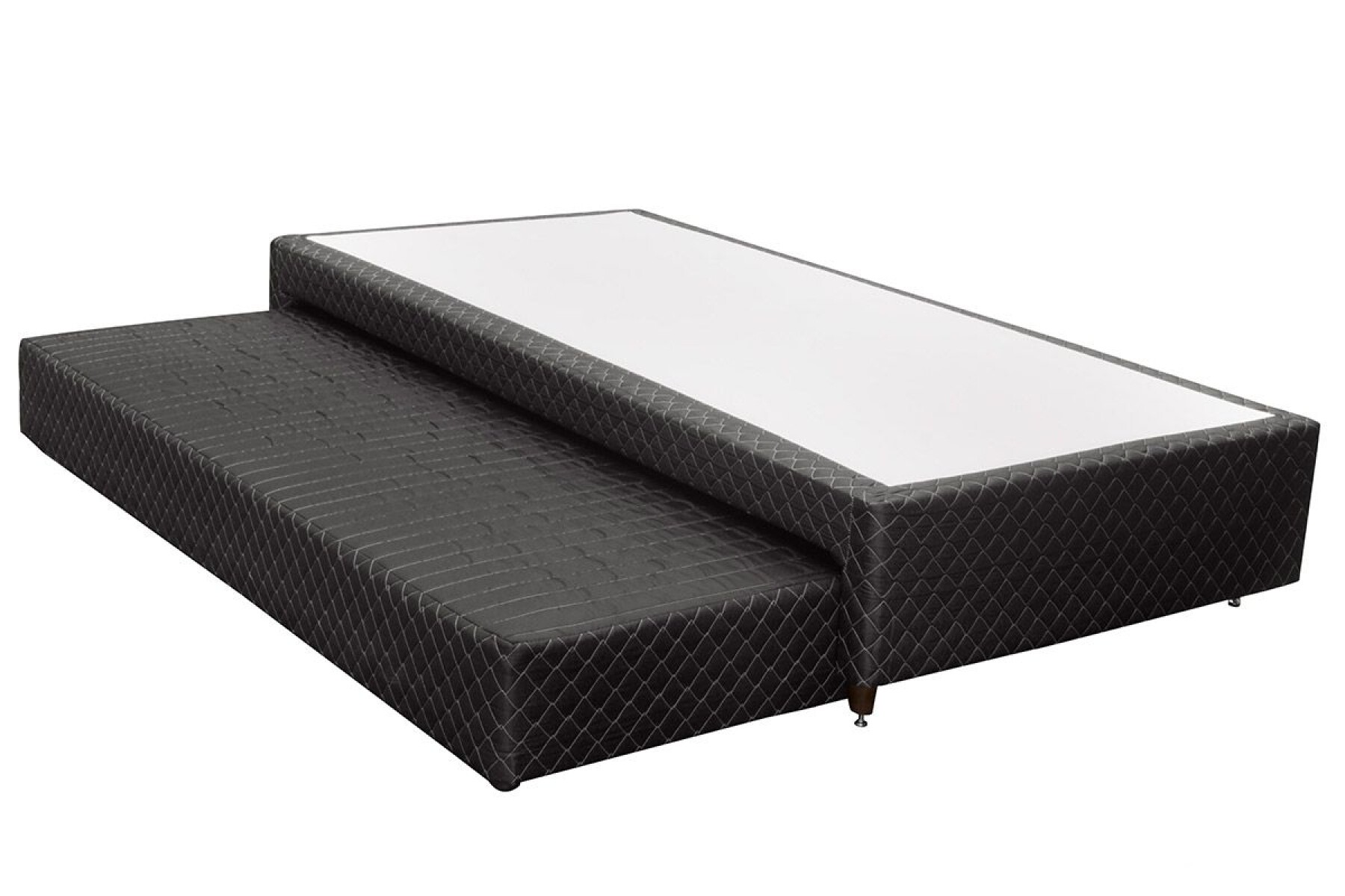 BOX CON AUXILIAR HERVAL 88X118X28 NEGRO 