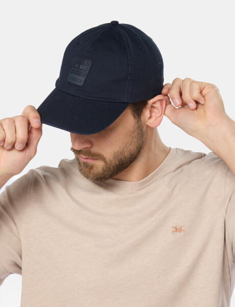 GORRO VISERA DE LONA Azul