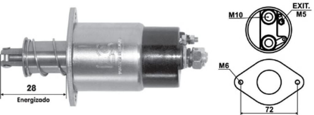 Solenoide de arranque