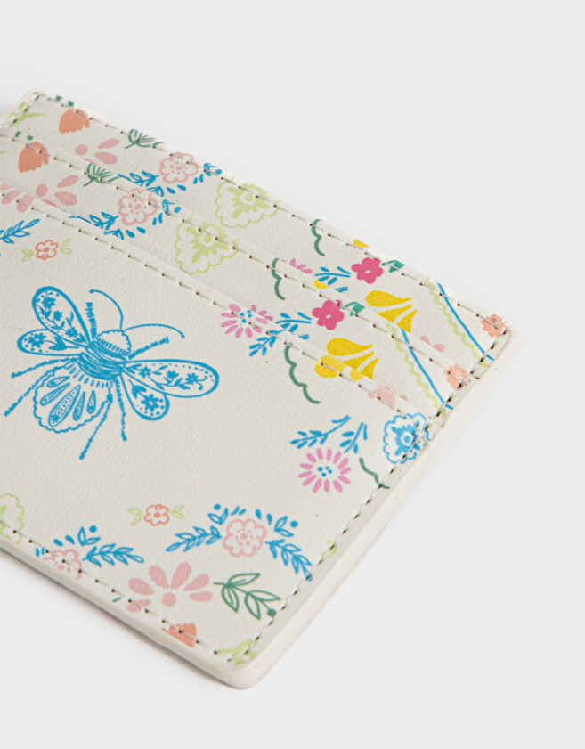 Tarjeteros Monederos - Estampado Flores