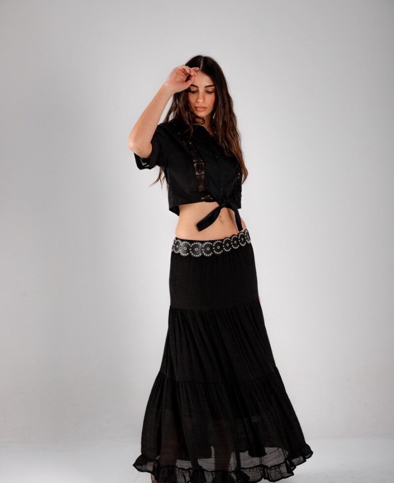 Pollera Isabella negra