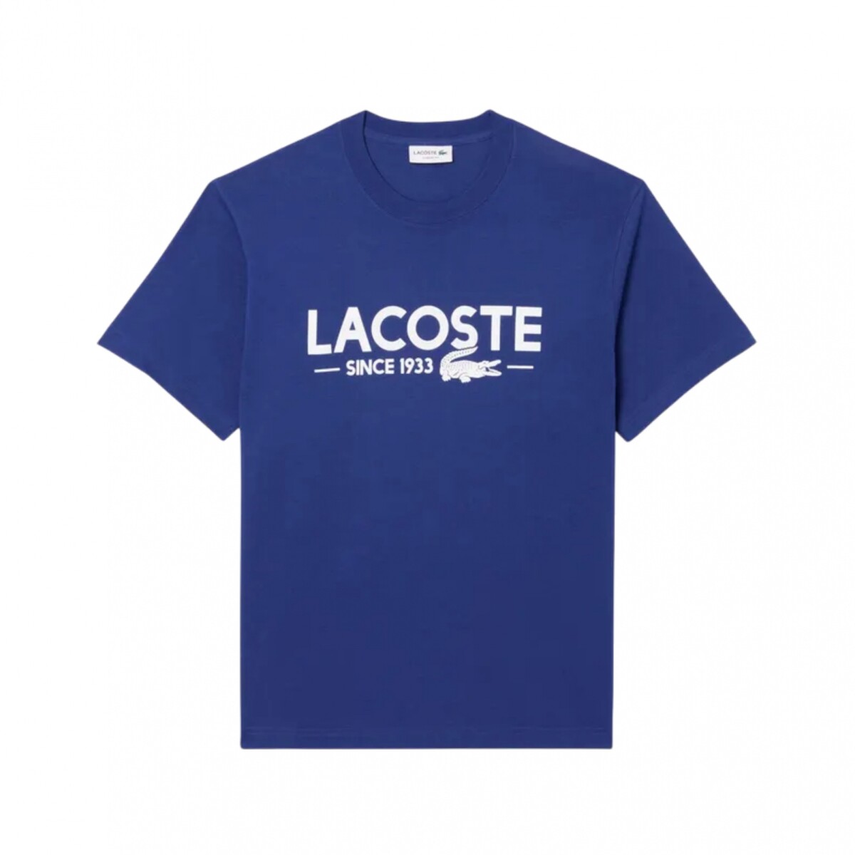 REMERA LACOSTE EST CORE - Blue 