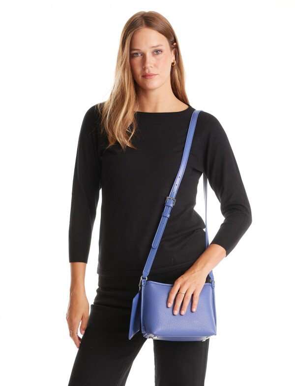 Cartera Cooper Con Monedero AZUL