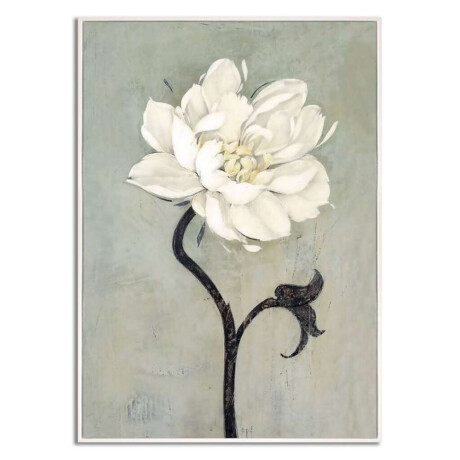 Cuadro Canvas 40X60Cm Marco Flor 2