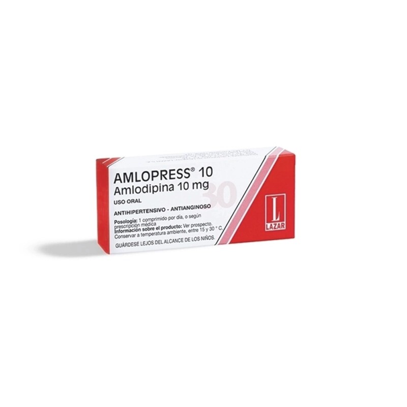 Amlopress 10 Mg. 30 Comp. Amlopress 10 Mg. 30 Comp.