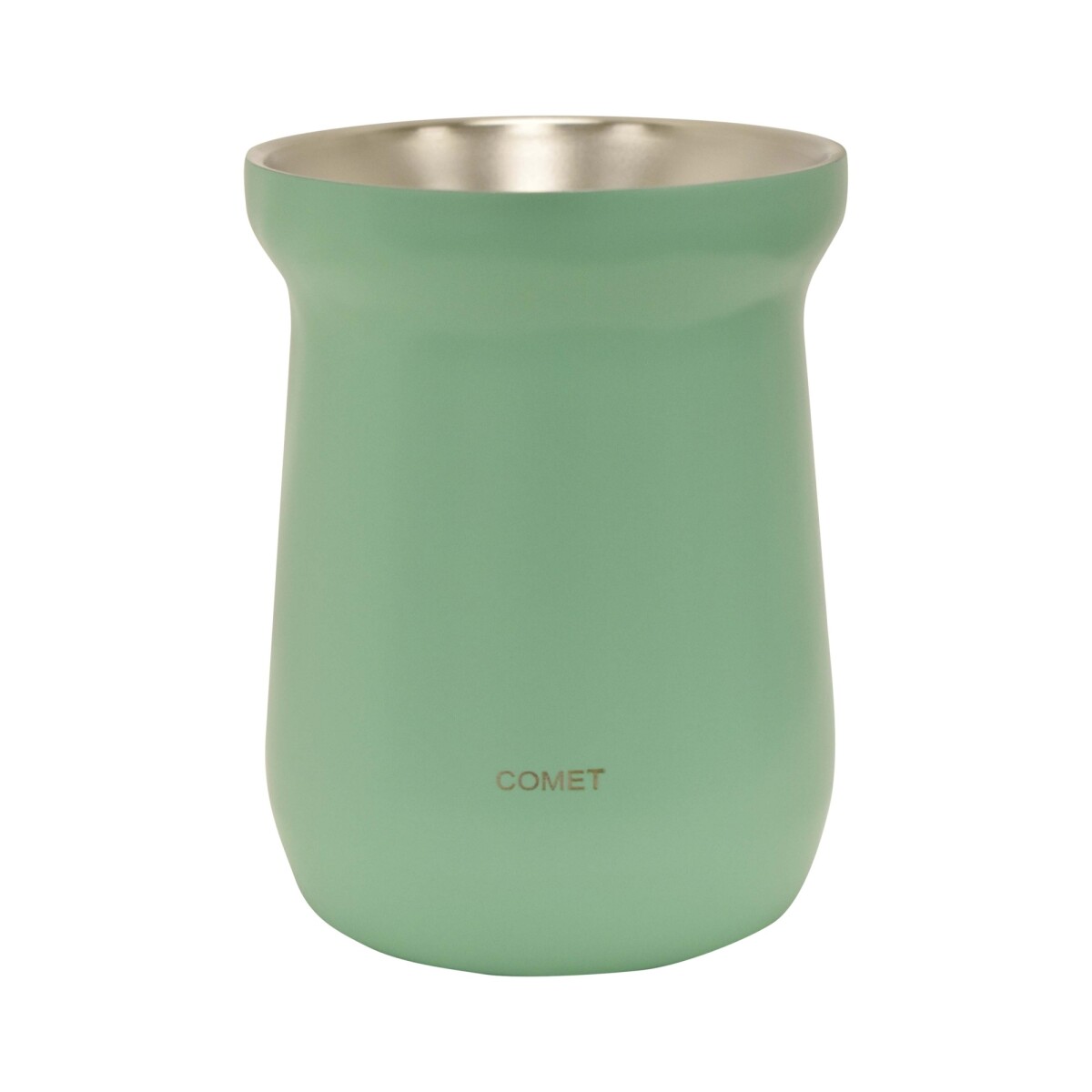 Mate Chico con Doble Pared en Acero Inoxidable 160Ml Comet - Verde Claro 