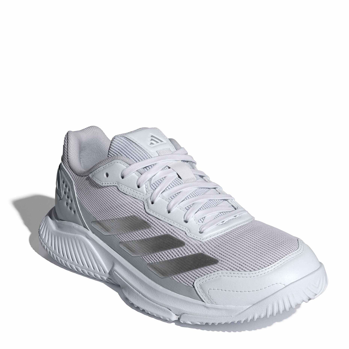 Championes de Mujer Adidas Court Quick P - Blanco - Plata 
