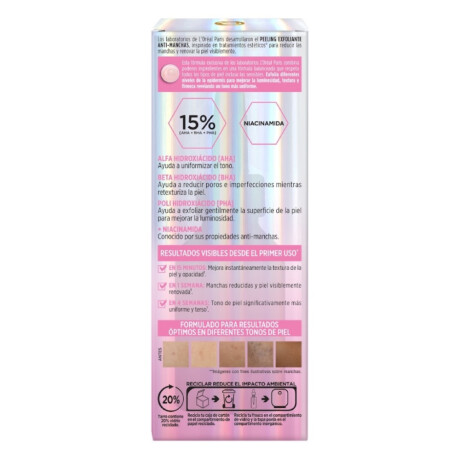 Peeling L'Oréal Paris Glycolic Bright Peeling Exfoliante Anti-Manchas 25ml Peeling L'Oréal Paris Glycolic Bright Peeling Exfoliante Anti-Manchas 25ml