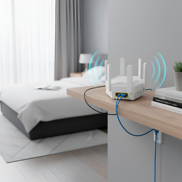 Router Repetidor Amplificador Inalámbrico WiFi Pix-Link WR55 Color Blanco